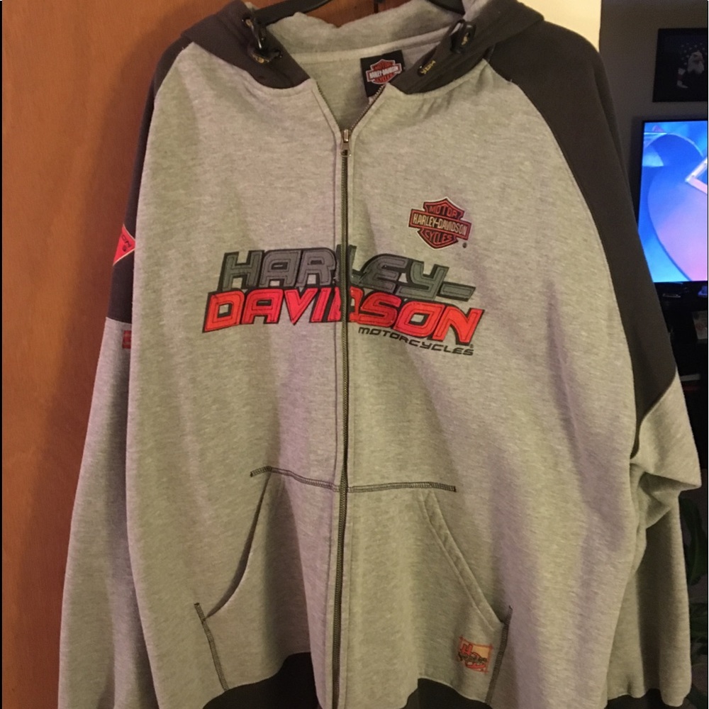 Zip up Harley-Davidson hoodie